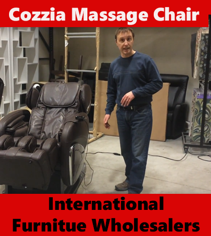 Saskatoon International Furniture Wholesalers Massage Chair by Cozzia